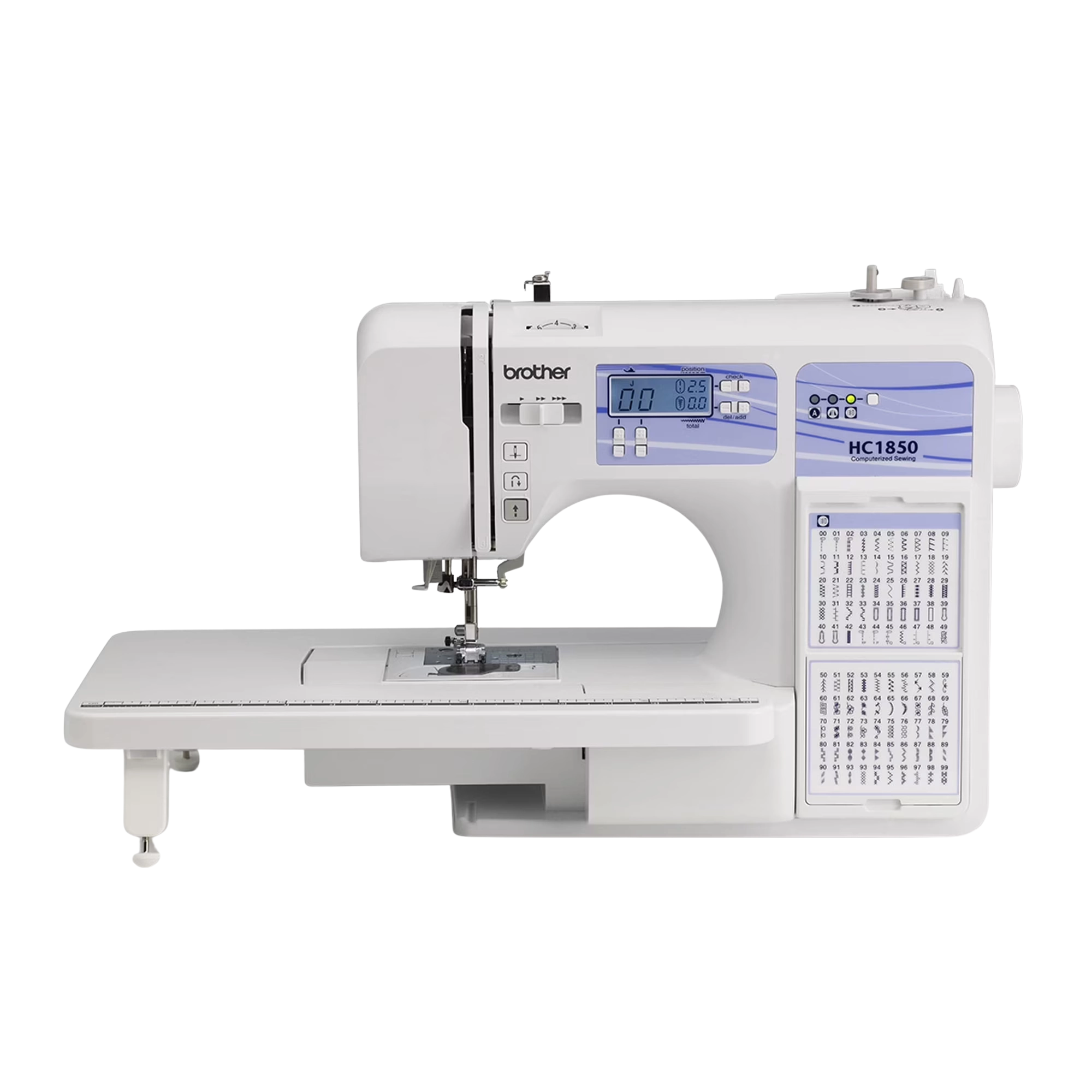 Example computerized sewing machine
